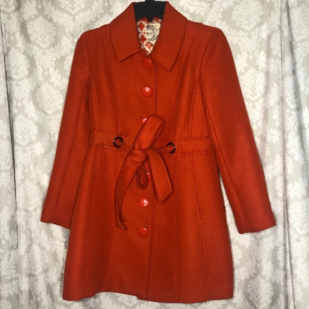 Tulle Short Trenchcoat S